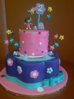 Dora Themed Birthday Cake