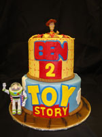 Toy Story Themed Birthday Cake